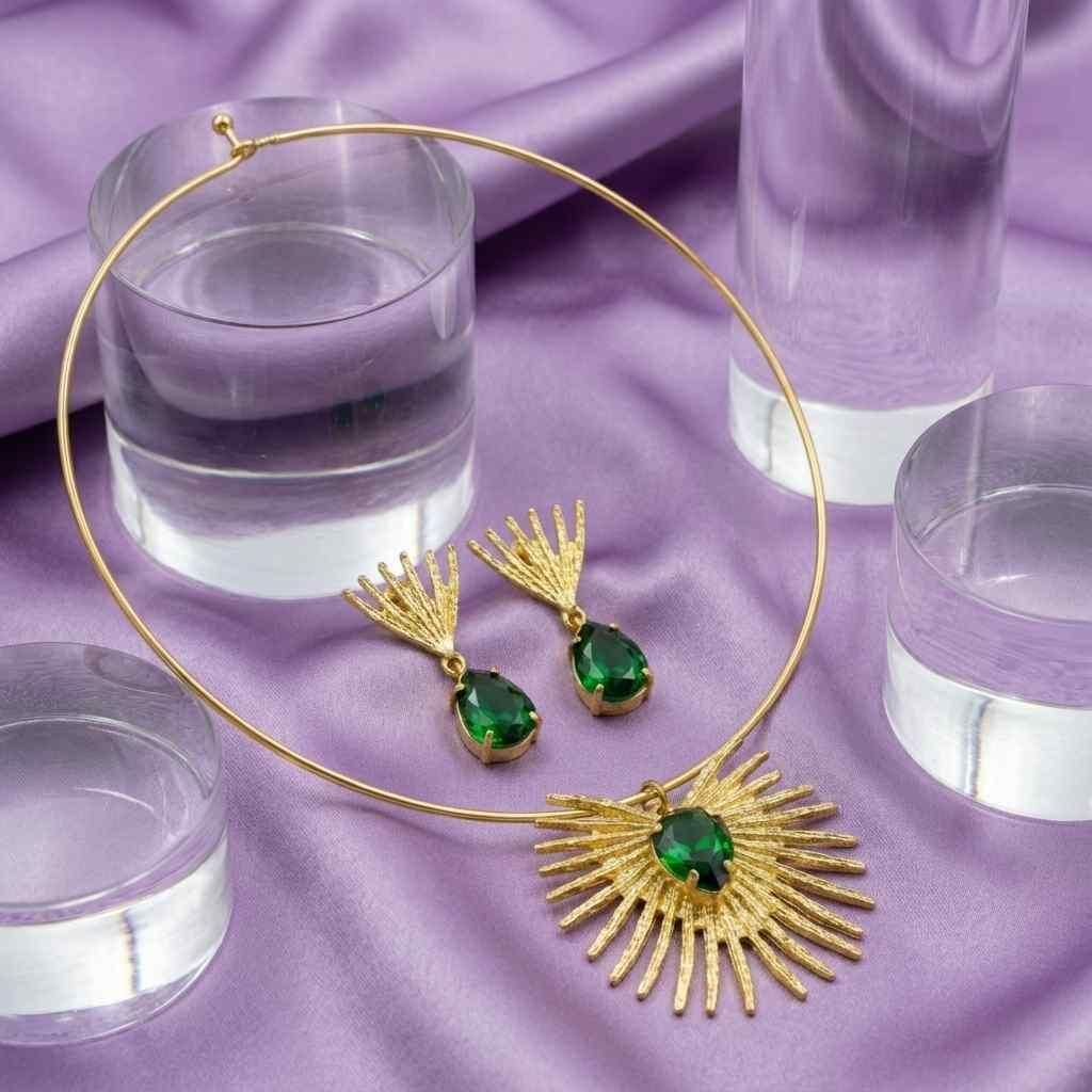Set of Necklace and Earring