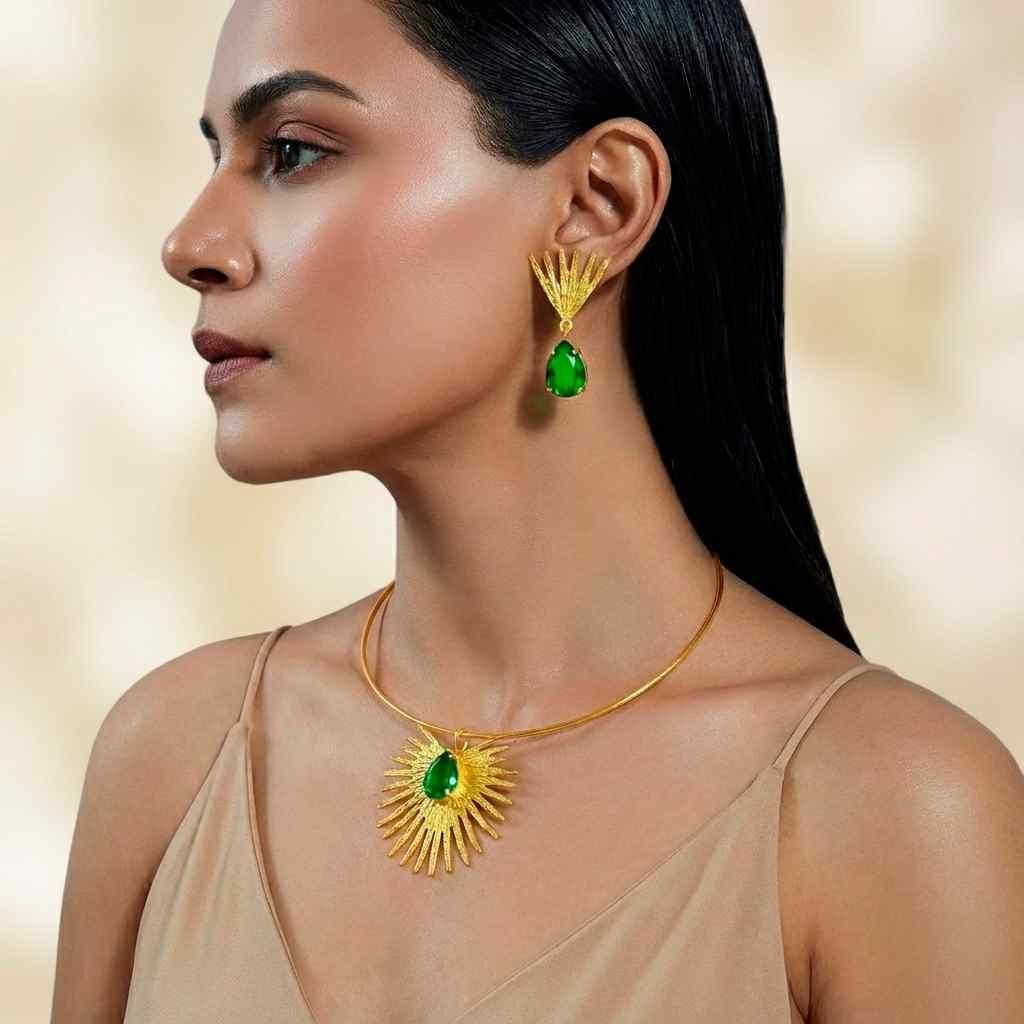 Set of Necklace and Earring
