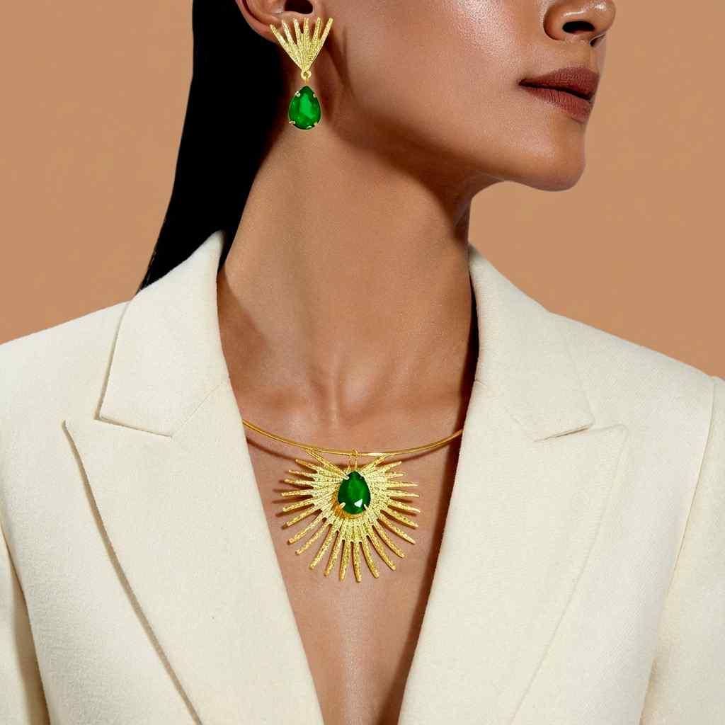Set of Necklace and Earring