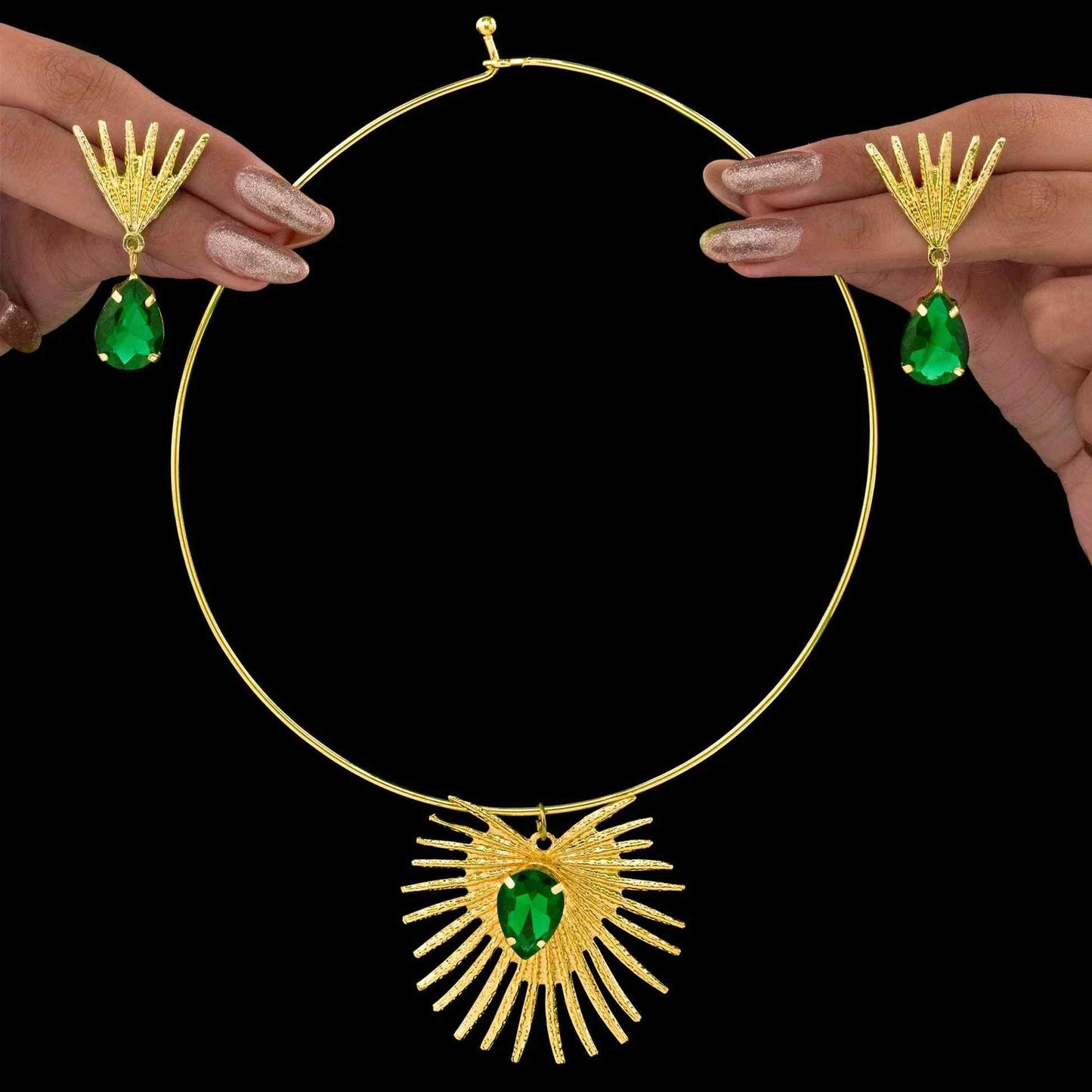 Set of Necklace and Earring