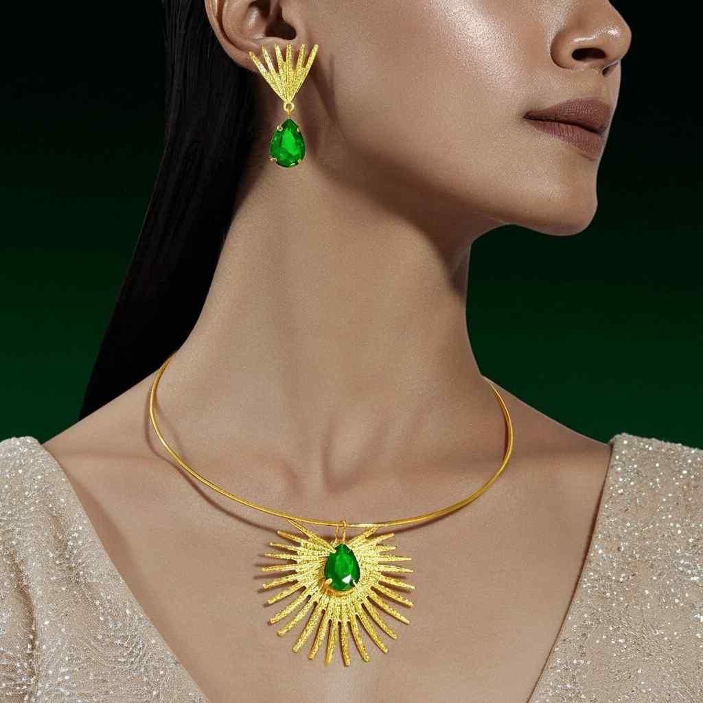 Set of Necklace and Earring