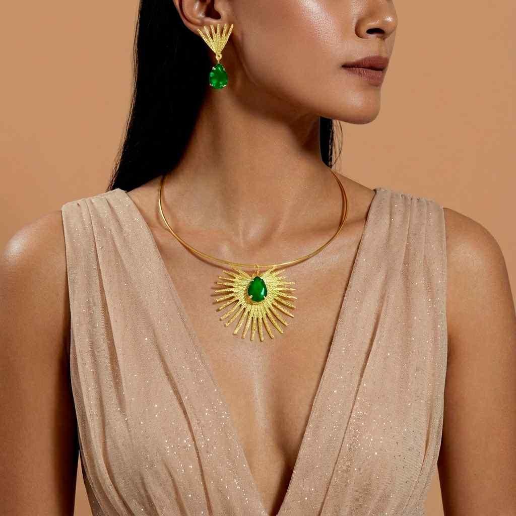 Set of Necklace and Earring